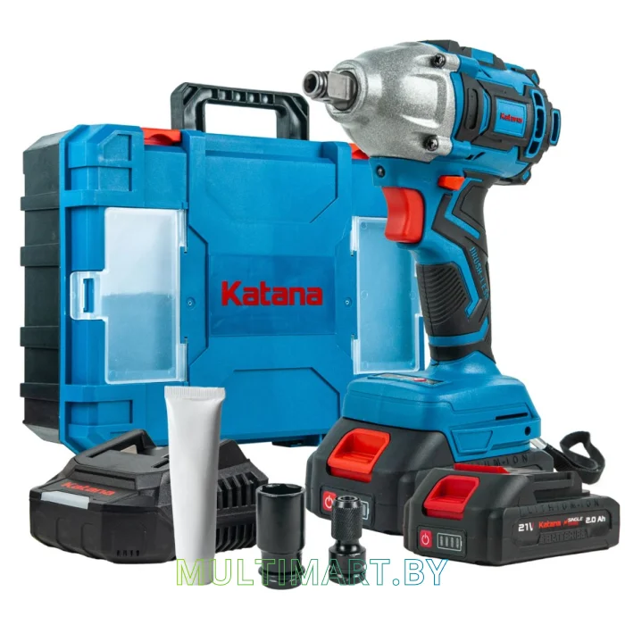 Гайковерт Katana Singlepower UG9401 (с 2-мя АКБ, кейс)